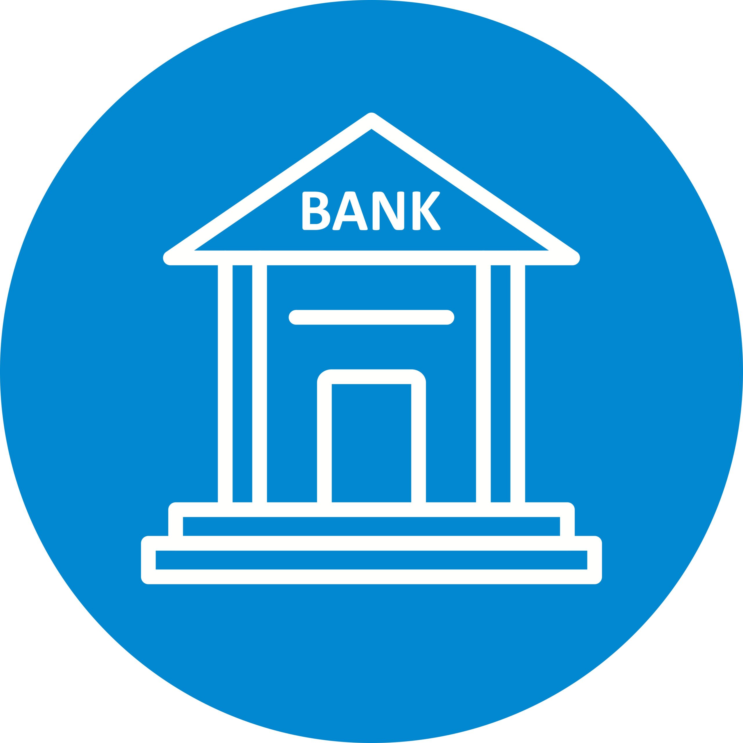 Bank Vector Icon